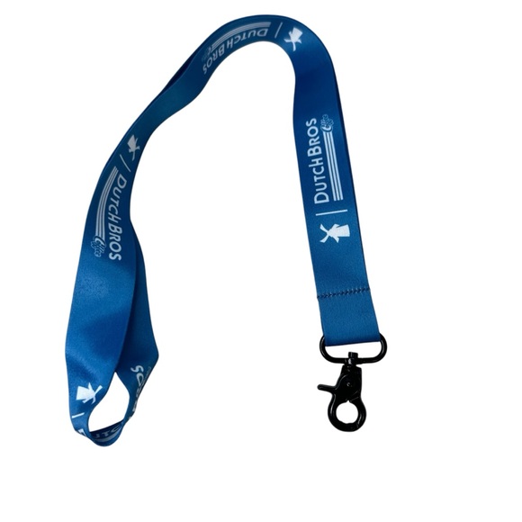 Dutch Bros Brand New Blue + White Lanyard RARE 1992 DB - Picture 4 of 5